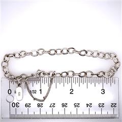 James Avery Sterling Silver Forged Link Bracelet